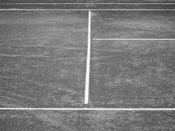 Rénovation terrain de tennis en béton poreux lyon