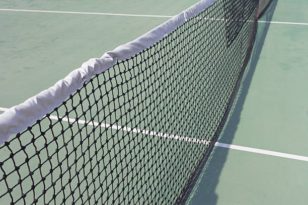 Rénovation terrain de tennis en béton poreux lyon