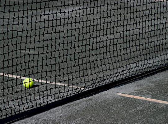 Rénovation court de tennis en beton poreux paris