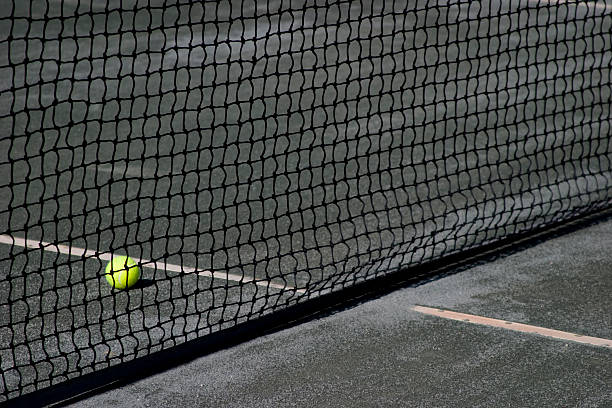 Rénovation court de tennis en beton poreux paris