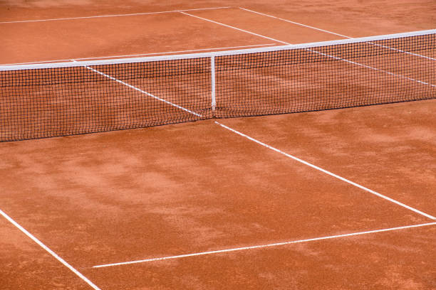 Rénovation d'un court de tennis à Aix-en-Provence