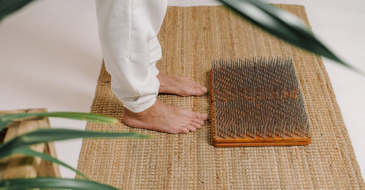 découvrez les bienfaits de l'acupression avec notre tapis d'acupressure, conçu pour soulager le stress, améliorer la circulation sanguine et favoriser la détente. offrez-vous un moment de bien-être à domicile grâce à cet accessoire innovant.