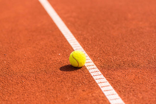 construction court de tennis en terre battue à Chartres